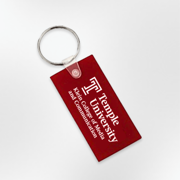 Large Rectangle Soft Keychain - Opaque